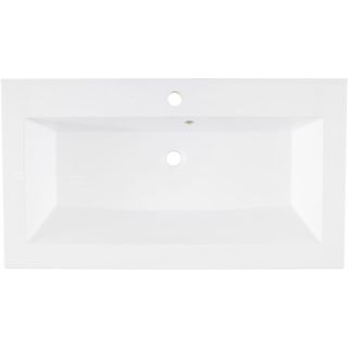 Раковина Aquanet Мокка 303658 85 см белый